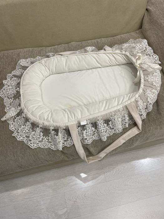 Кокон для малыша бежевый