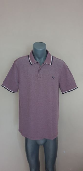Fred Perry Pique Cotton Slim Fit Mens Size XL ОРИГИНАЛ! Мъжка Тениска!