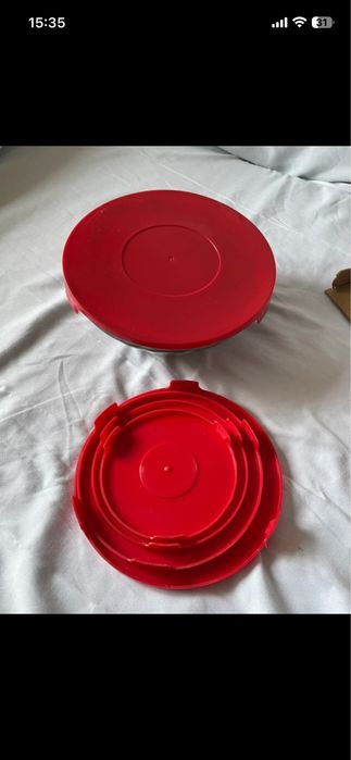 Set de 5 boluri din sticla