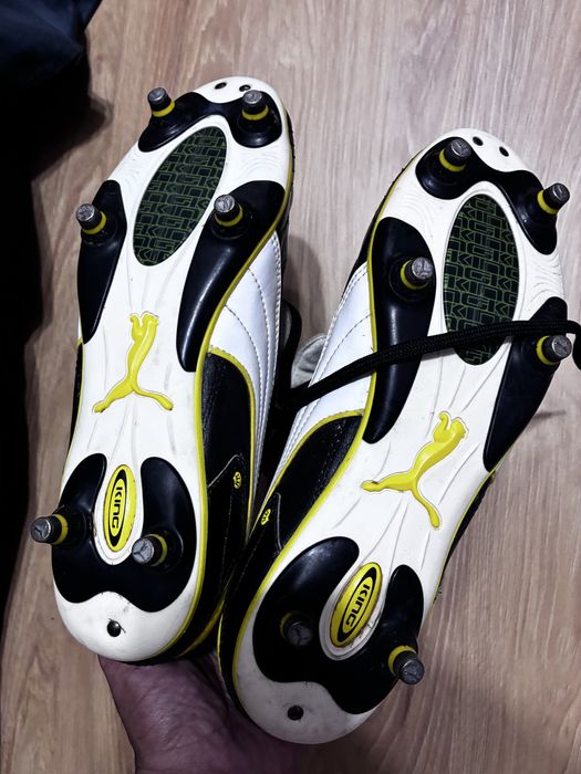 Crampoane fier ghete gazon fotbal puma King 44,2
