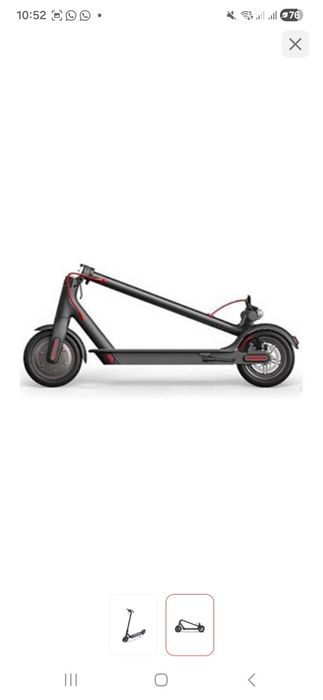 Самокат Xiaomi Mijia E-scooter M365 черный