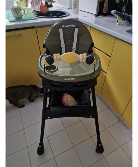 Детский стульчик для кормления 2в1