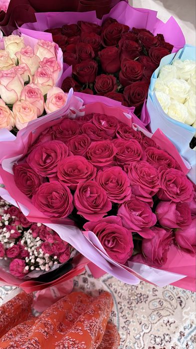 Цветы арзан бағада беоіп жібереміз