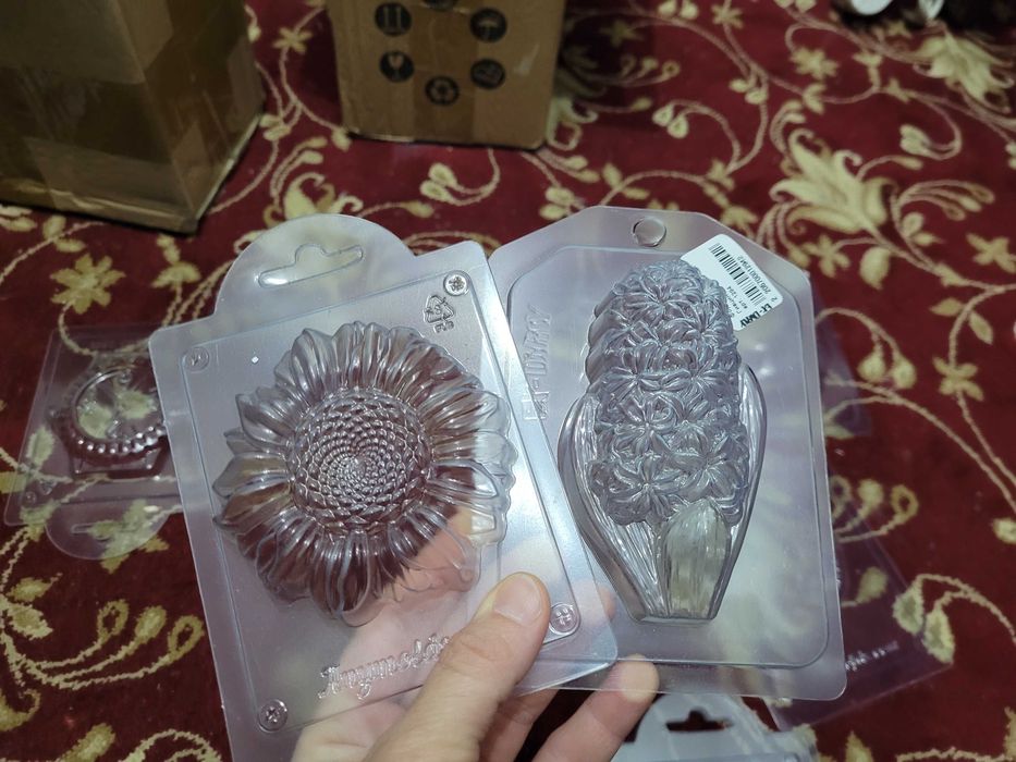 Пластиковые формочки для мыловарения