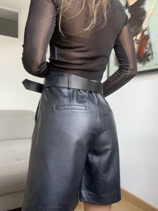 Pantaloni model ysl piele naturala S-M