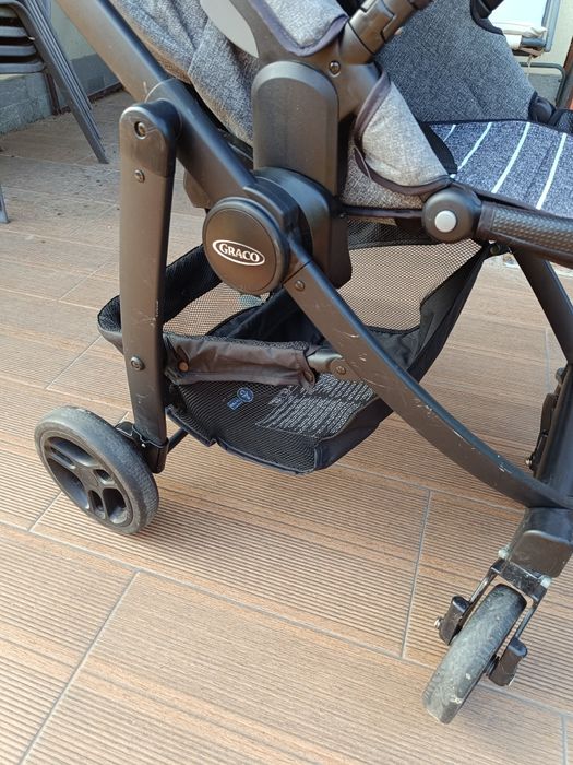 Количка Graco Evo 3в1, сива