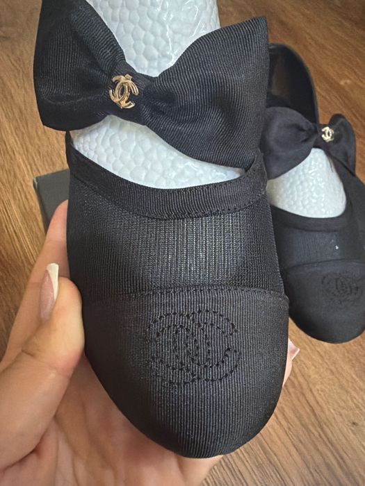 CHANEL Baletka Tufli