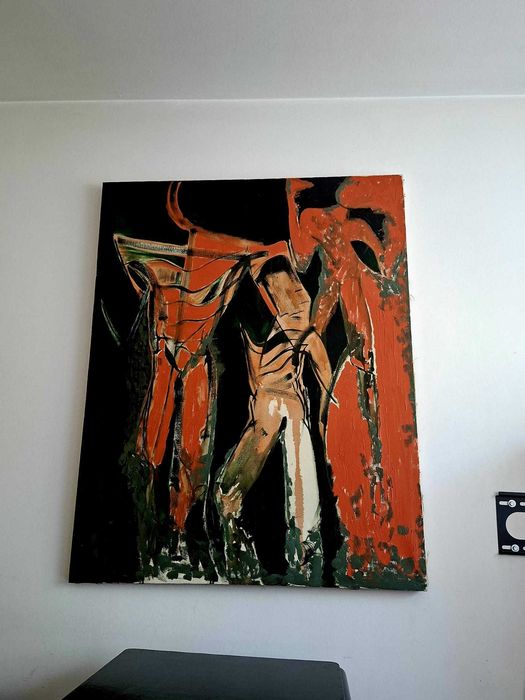 Tablou „Cavalerii Teutoni”, Laura Gheorghiu 1997