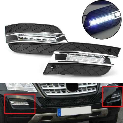 Пълен комплект дневни светлини DRL LED Mercedes W164 ML 2009-2012.