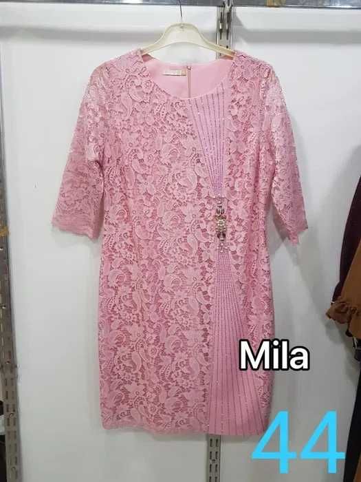 Нежное гипюровое платье 50 размер