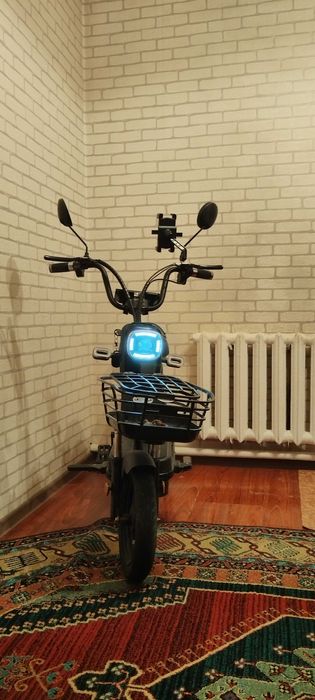 Сам скутер в хорошем состоянии