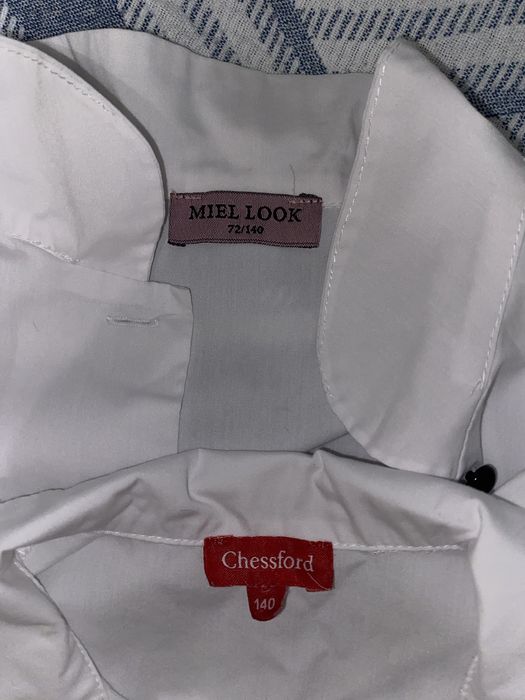 Школьная рубашка на девочку рост 140