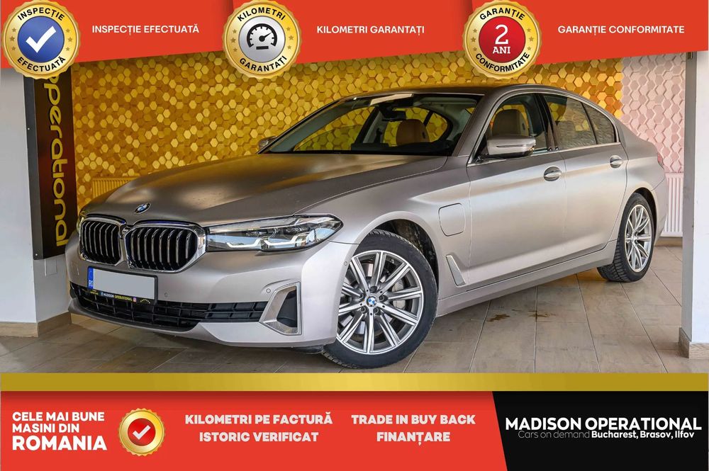 BMW Seria 5 xDrive Keyless entry Autonomie 55km electric