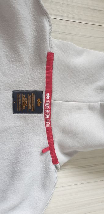 Alpha Industries Cotton Hoodie / L НОВО! ОРИГИНАЛ! Мъжки Суитчър