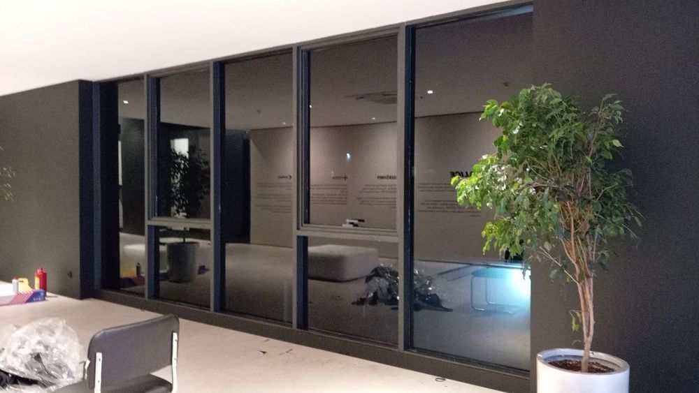 Тонировка солнце защитная для зданий и офиса