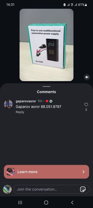 eliktironni sikuter sotiladi