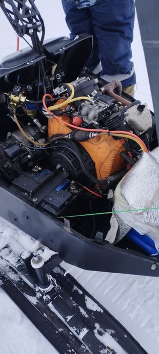 Снегоход бурлак.