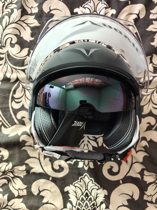 Каска за мотор/скутер Novic Skidd - Gloss Black