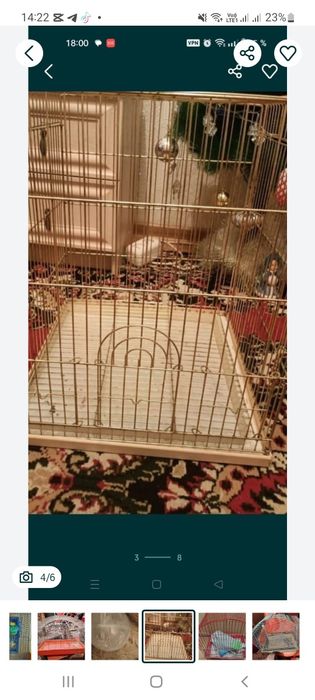 Клетки для папугаев, грызунов