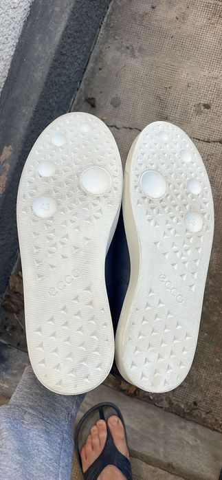 Papuci adidaşi barbati Ecco noi originali din piele  43