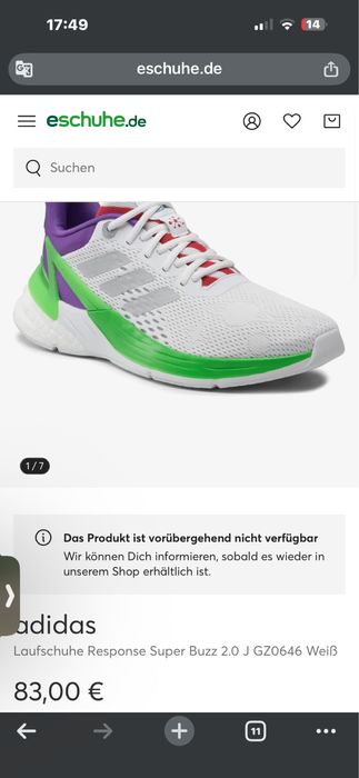 Adidas superbuzz 2.o.  Noi