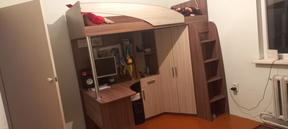 Двухярусная кровать универсальная