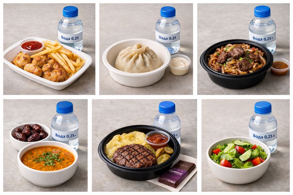 Еда на обед или Сытный Ифтар-сет с доставкой в офис – всё включено!