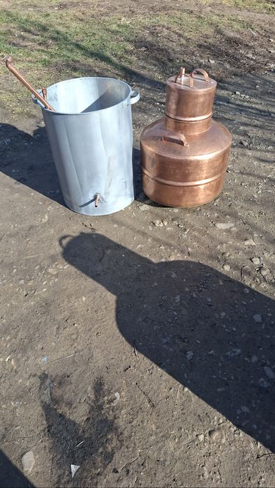 Vand cazan din cupru