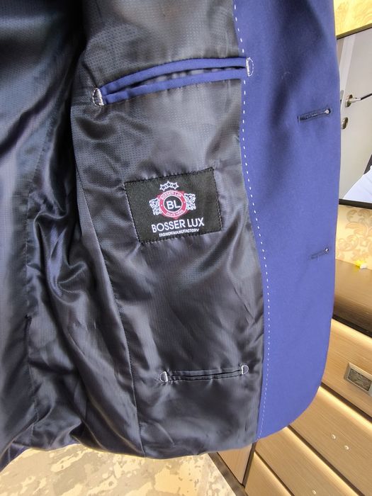 Костюм мужской темно синий