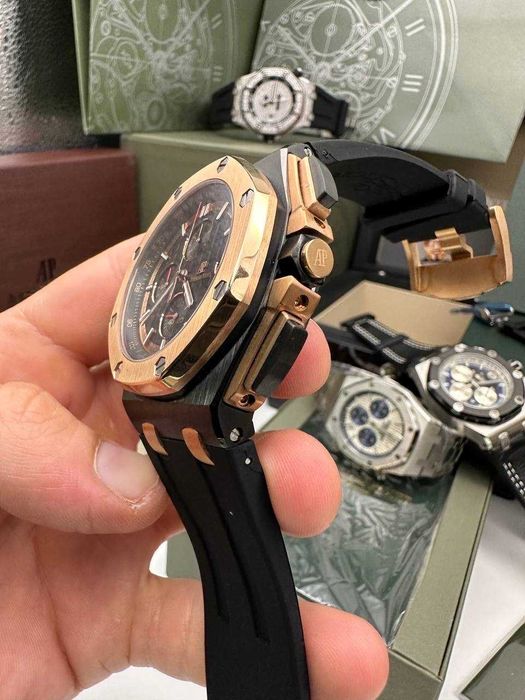 audemars piguet offshore 44mm златисто/черно