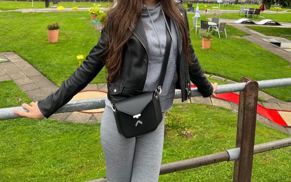 Чанта Kenzo Paris от естествена кожа