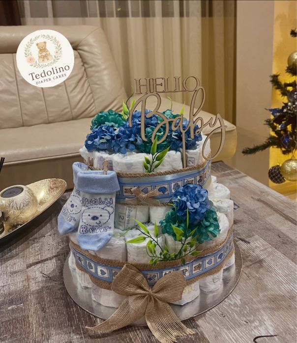 Торта от памперси