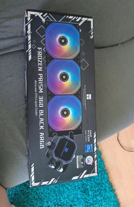 Cooler Lichid CPU Thermalright Frozen Prism 360 Black ARGB - Nou
