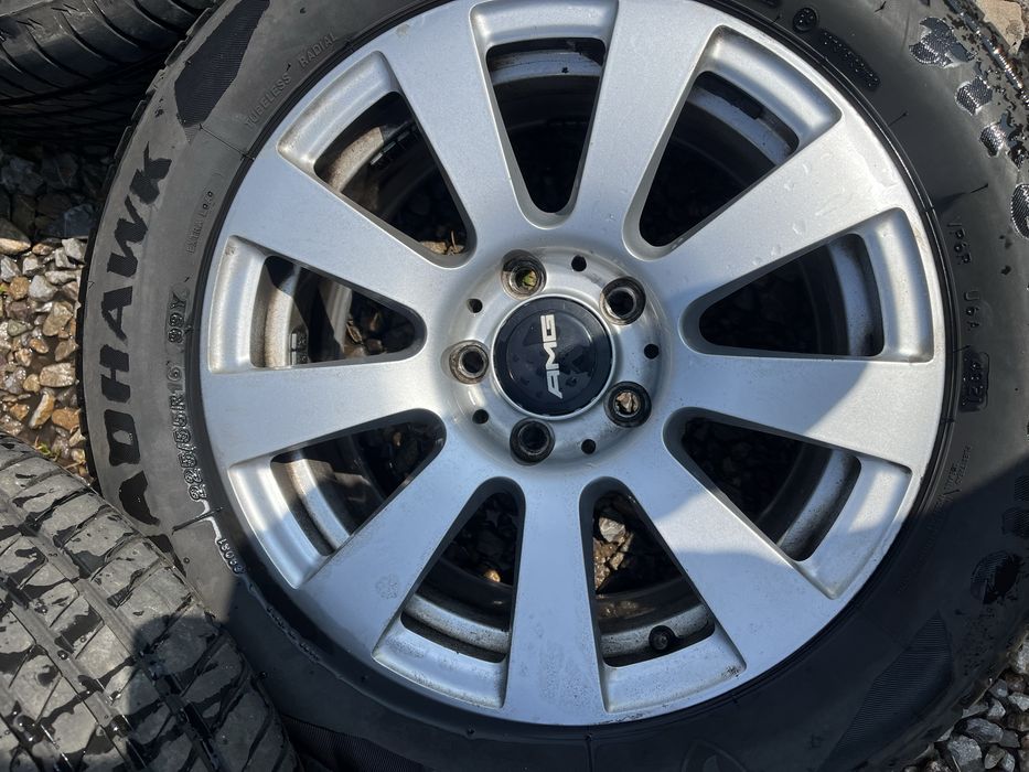 Алуминиеви джанти 16 цола с гуми Mercedes