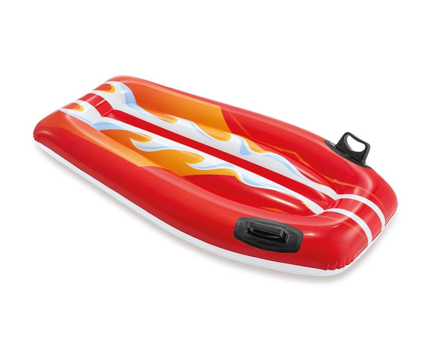 Надуваема дъска INTEX Joy Rider, червена с оранжево и бяло