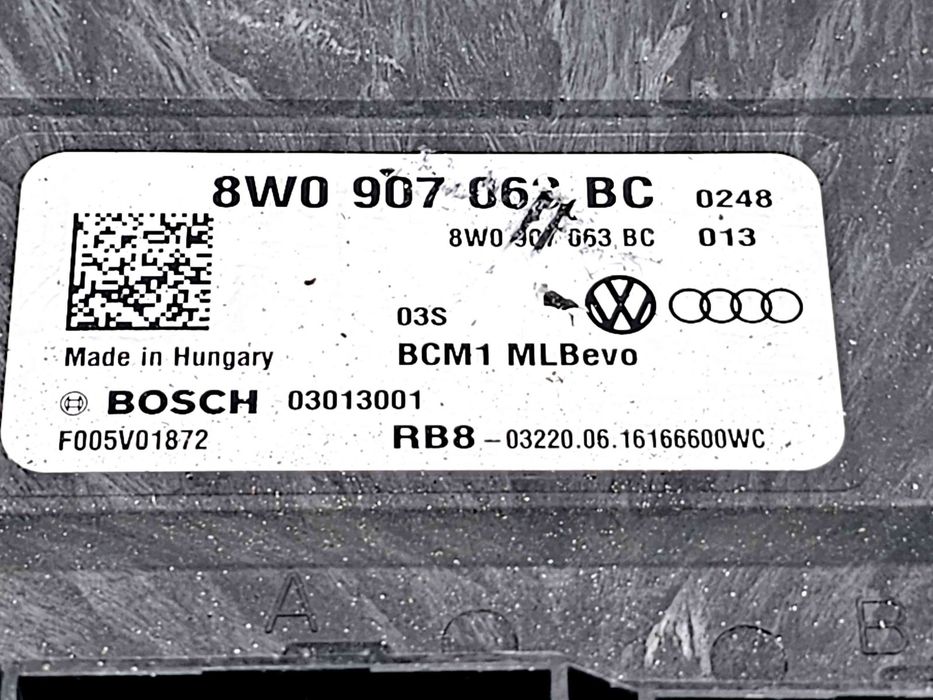 Modul confort Audi A4 (8W2, B9) [Fabr 2015-2023] 8W0907063BC