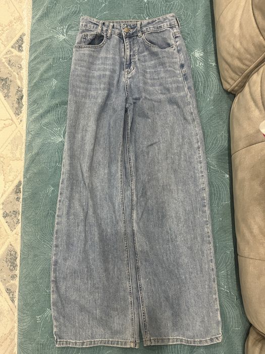 Джинсы голубые, для девочки