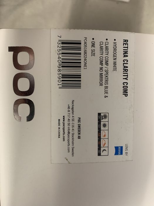 Ochelari noi ski snowboard POC Retina Clarity Comp 2 lentile