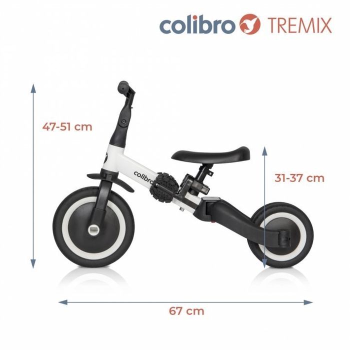 Tricicleta pentru copii Colibro Tremix 4 in 1