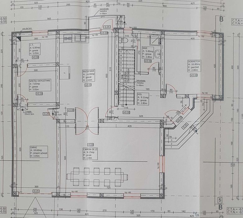Casa premium 215 mp utili, teren 700 mp, front 25 ml, zona RAR