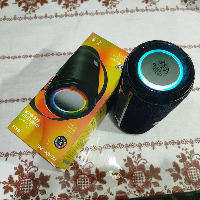 Портативная блютуз колонка