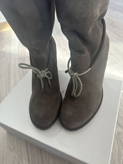 Botine piele intoarsa36