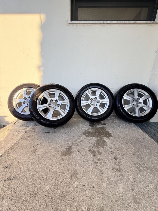 Jante aliaj R16 pentru Audi cu cauciucuri 225/55/16