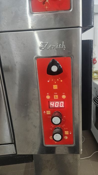 Cuptor pizza profesional OEM Italia 9+9 pizza, 2 camere, 400V + hotă