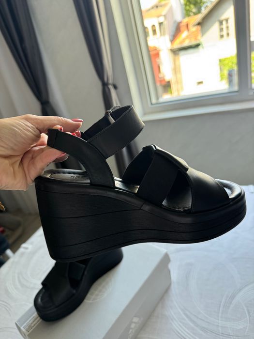 Дамски сандали естествена кожа 37 номер