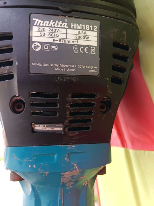 Picamer Makita HM 1812 / filetanta Bosch GSR 36