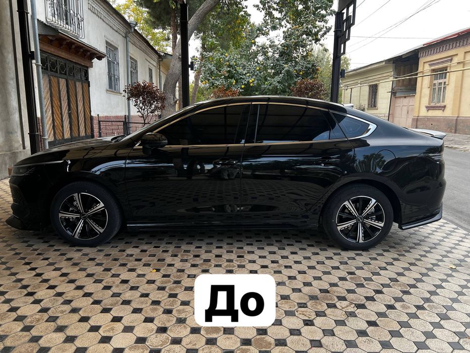 Наклейка на диски  для BYD CHAZOR