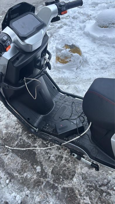 Электро мопед даха