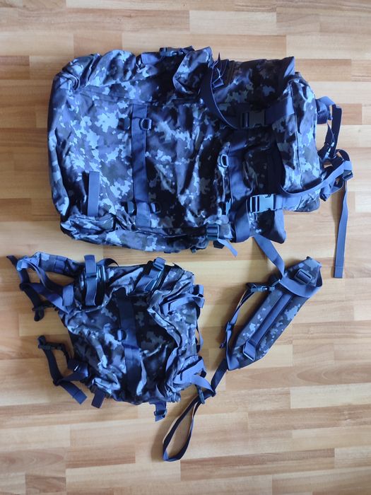 Rucsac militar albastru NOU