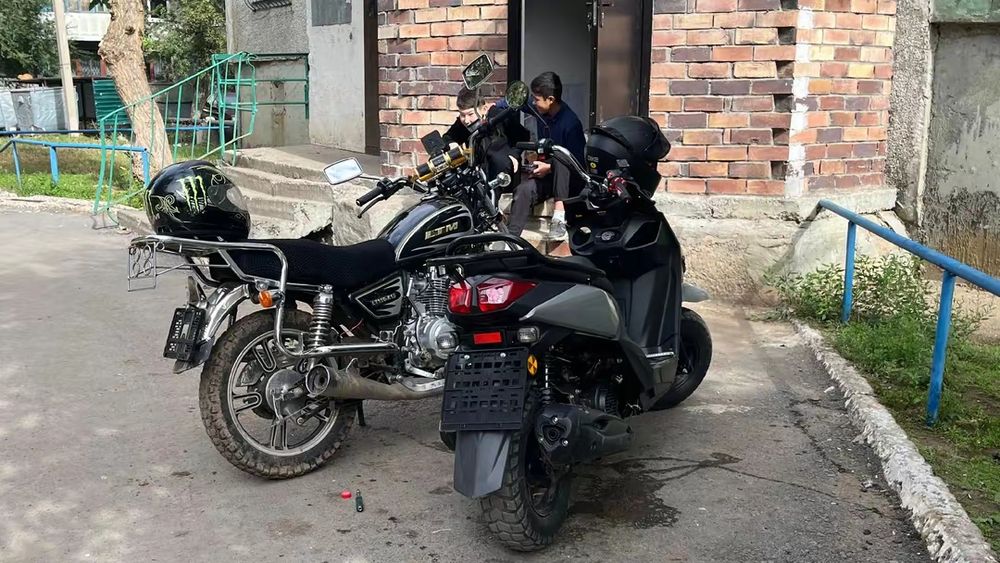 Мопед самурай 1 поколение